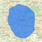 Расчет стоимости доставки относительно МКАД (г.Москва) и КАД